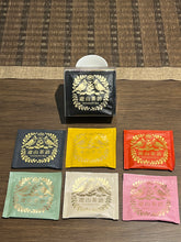 Six premium whole-leaf tea bags in six distinct flavors.